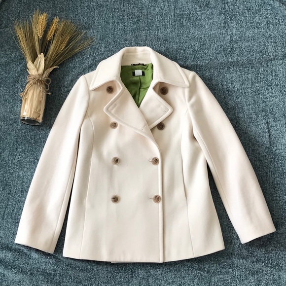 J. Crew Jackets & Blazers - J. Crew Wool Blend Thinsulate Peacoat 🌹Gorgeous
